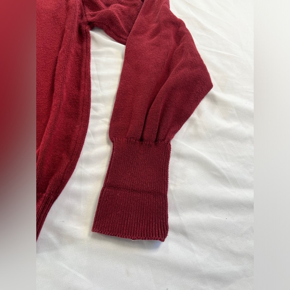 Men's Vintage Pickering Red Long Sleeve Lake Sunapee Country Club Sweater Large - Picture 5 of 15